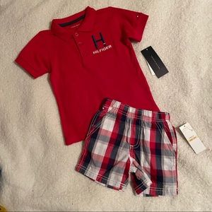 Boys Tommy Hilfiger 2 Piece Outfit